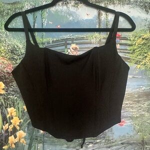 Hollister corset top